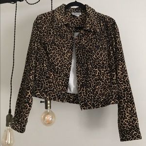 Leopard Print Jacket